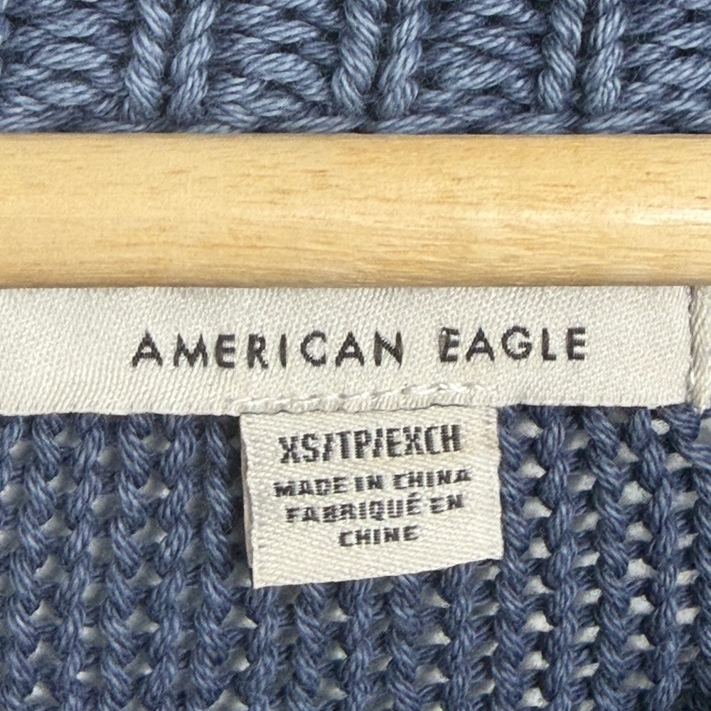 American Eagle Cotton Sweater Size Xs - Picture 3 of 6